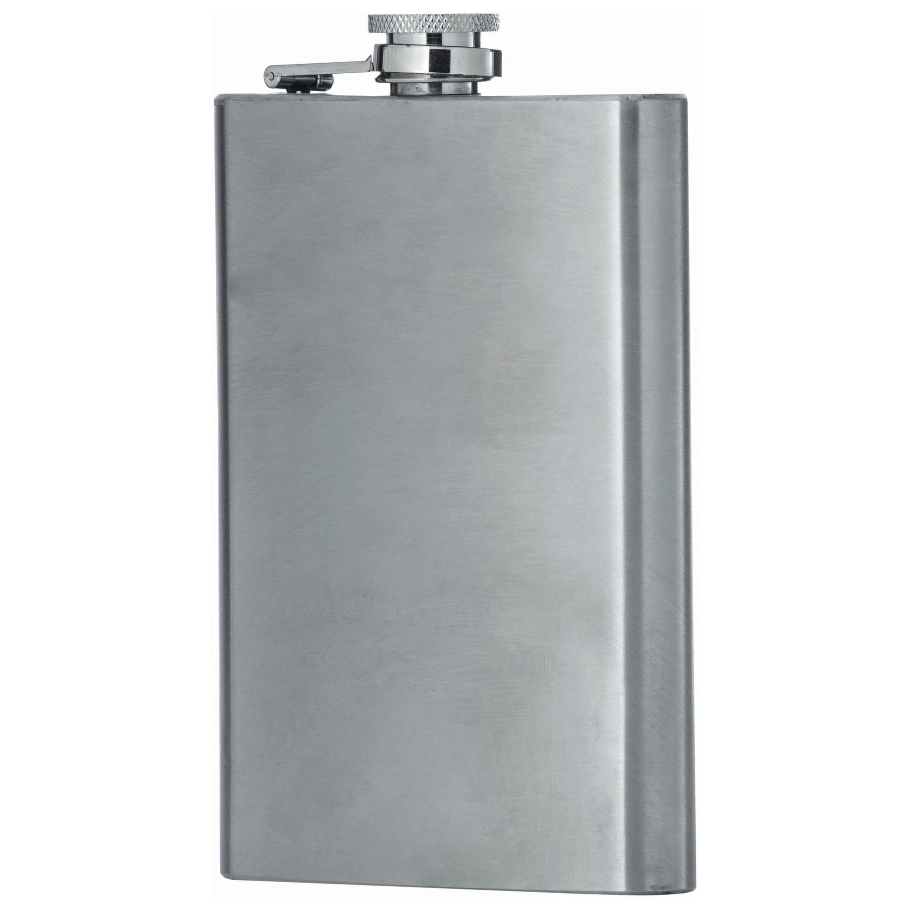 iSavage 8oz Hip Flask with Two Polished Lines with a Funnel 18/8 Stainless Steel-YM127 YINGMAN YM127UK iSavage 8oz Hip Flask with Two Polished Lines with a Funnel 18/8 Stainless Steel-YM127 YINGMAN YM127UK