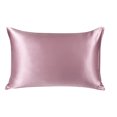 thumbnail image 2 of PiccoCasa 1 Pc 19 Momme Silk Pillowcase for Hair and Skin, King Mauve, 2 of 8