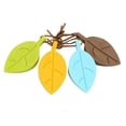 thumbnail image 2 of Colorful Silicone Leaves Door Stopper,Cute Leaf Flexible Silicone Window Finger Protector/Door Stops Set with Lanyard for Home, 2 of 5