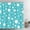 Teal, variant on Polka Dot Shower Curtain Abstract Circles Geometric Watercolor Rainbow Colorful Fabric Bathroom Curtains Decor Set with Hook(72" WX72 H)