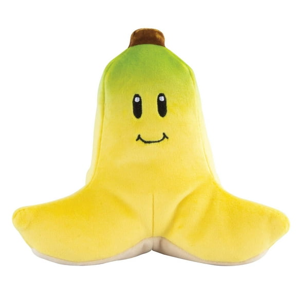 Club Mocchi Mocchi Nintendo Mario Kart Banana Plush Stuffed Toy, Yellow, 6-Inch (T12703)