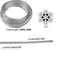 thumbnail image 2 of Kit tensor de alambre con tensor TootaCi, 30 m y 1,5 mm, acero inoxidable, 2 of 9