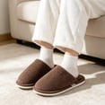 thumbnail image 6 of CHICVOMEY House Slippers for Women with Memory Foam Breathable Indoor House Shoes Slip on Slipper Fuzzy Slipper for Winter Non Slip Outsole, 6 of 8