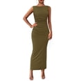 thumbnail image 1 of Vestido ajustado sin mangas PRETTYGARDEN para mujer, verano 2025, 1 of 7