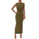 thumbnail image 1 of Vestido ajustado sin mangas PRETTYGARDEN para mujer, verano 2025, 1 of 9
