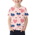 thumbnail image 3 of Jinhomg Kids Boys Girls Fashion Print T-Shirt Crew Neck Star Graphic Tee Casual Summer Short Sleeve Sports Tops for Boys 3-15Y, 3 of 6