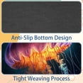 thumbnail image 4 of Jellyfish Square Desk Pad Mouse Pad, 8.3x9.8 Inch Non-Slip Rubber Bottom Printed Mousepad for Office and Gaming, 4 of 6
