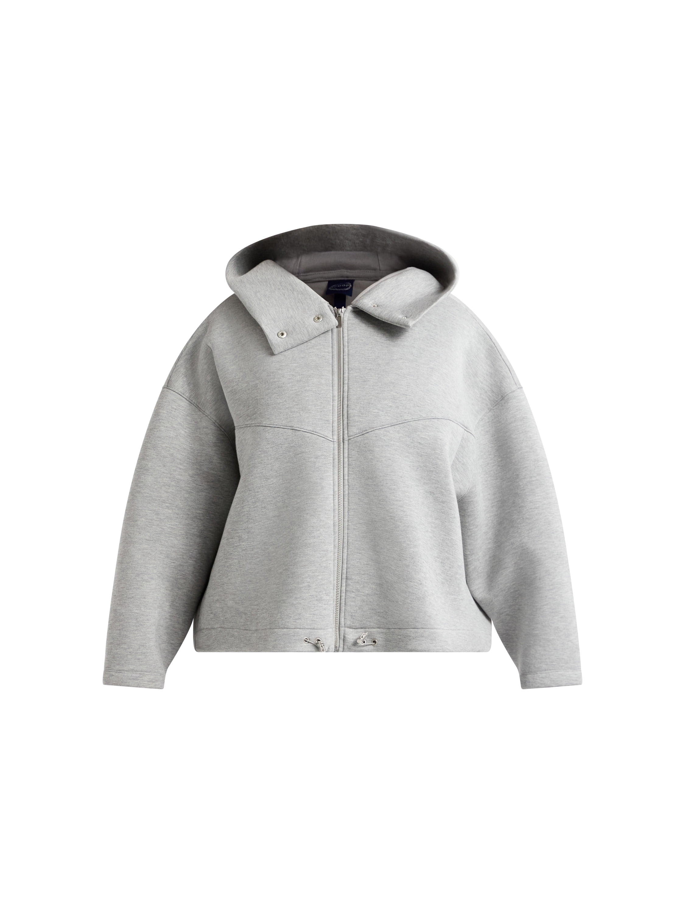 Scoop Women’s and Women's Plus Scuba Knit Hooded Jacket, Sizes XS-4X