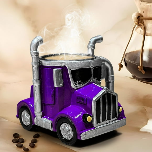 Czzoypi Handcrafted Truck Coffee Mug Semi-Truck Coffee Mugs Trucker Gifts For Men Truck Gifts For Men Trucker Gifts For Truck Gifts For Truck Drivers