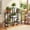 Gray, variant on ELLEGNT 6-Tier Plastic Storage Shelves with Modular Design - Open Utility Shelving Unit White