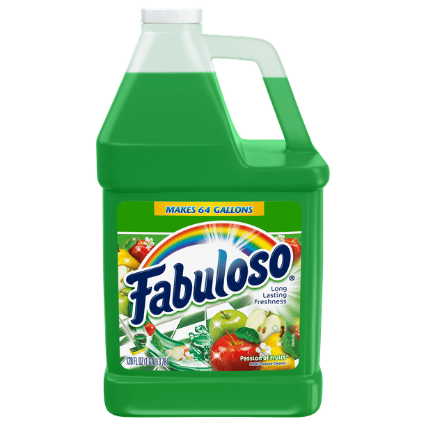 Fabuloso All Purpose Cleaner, Passion Fruit, 128 Fluid Ounce