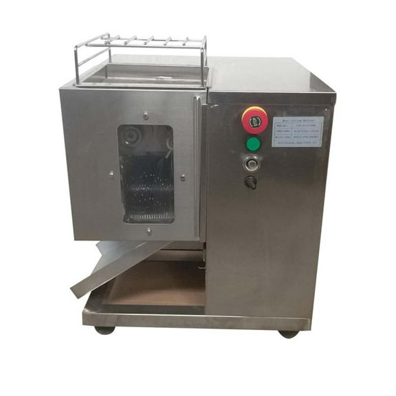 PreAsion Shredded Meat Cutting Machine Commercial Shredded Double Motor Slicer 8mm Blade