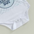 thumbnail image 4 of Mono de bebé y niños pantalones para niños pantalones para niños de manga corta, cuello redondo y botones, 4 of 4