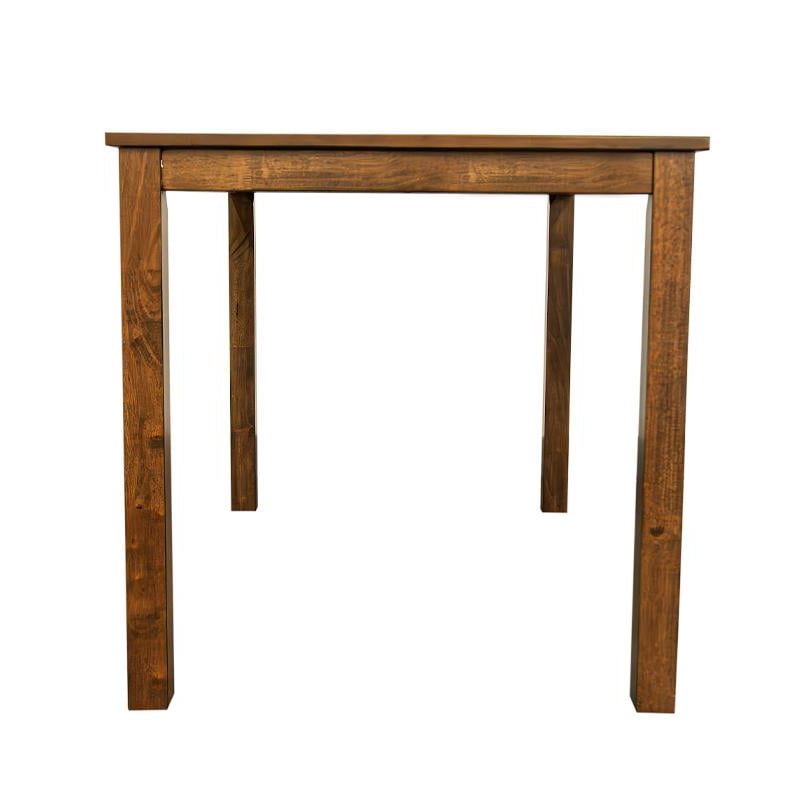 Aukfa Dining Table Set for 4, Kitchen Table & Chairs for Small Space Apartment, Brown