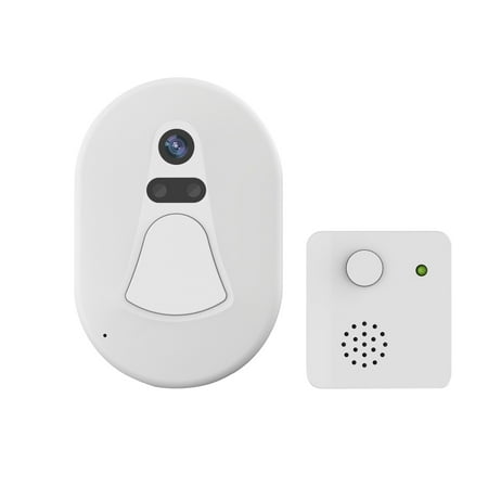 Smart Wireless WiFi Video Camera Visual Intercom System Doorbell Electronic Door Viewer Door Phone Home Security Monitor For IOS and Android Smartphones and Tablets (US (Best Tiff Viewer For Android)