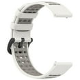 thumbnail image 5 of 22mm Smart Sports Watch Two-Color Silicone Replacement Strap, Breathable, Lightweight, Sweat & Water Resistant, Versatile for Various Occasions, 5 of 5
