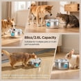 thumbnail image 5 of Cat Water Fountain Stainless Steel Cat Fountain for Drinking Pet Water Fountain for Small Dog Large Kitty EU Plug, 5 of 5
