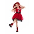 thumbnail image 6 of Princess Dress Rise of Red Costume Cosplay, Red Halloween Outfit with Sleeveless Full Skirt for Themed Party and Cosplay Events, Anime Cosplay, 6 of 8