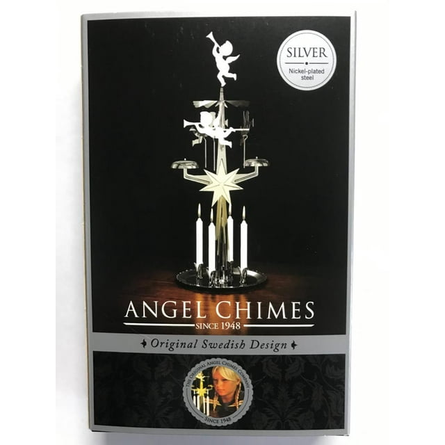 Angel Chimes ( silver )The Original & Traditional Decorative Swedish