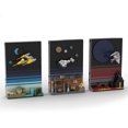 thumbnail image 2 of Space War Story MOC Building Blocks Moon Kef Bir Postcard Creative Decorative Model, A Summer Toy for Backyard Fun, 2 of 10