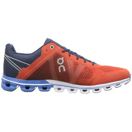 On Running Mens Cloudflow Faux Leather Sport Running Shoes