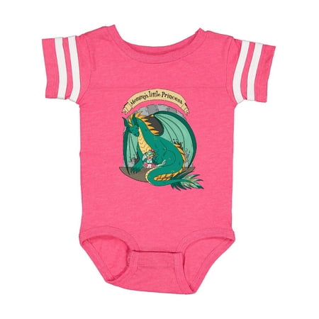 

Inktastic Mommy s Little Princess with Dragon Gift Baby Boy or Baby Girl Bodysuit