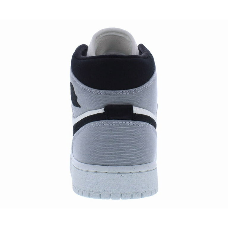 Nike Air Jordan 1 Mid SE Womens Shoes Size 9, Color: Sail/Black