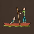 thumbnail image 3 of CafePress - Punting T Shirt - Men's Classic Graphic Cotton T-Shirt, 3 of 4