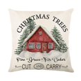 thumbnail image 2 of Housse De Coussin Noel 45x45cm, Lote De 4 Nol Dcoratif Canap En Coton Et Lin Nol Pour Canap Lit Chambre Chaise Jardin-Feliz Decoración Navideña, 2 of 5