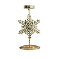 thumbnail image 4 of Vacemry Under $5 Christmas Candle Stand, Metal Ornate Candle Holder, Vintage Candle Tray for Tabletop Display, Festive Window Decor Candle Stick with Detailed Design, 4 of 9