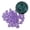 #0925-Purple, variant on Cheapark Luminous Pebble Star Glow Stone 100 Pieces colorful glow stone for aquarium garden landscape aquatic yard layout decorative landscape material Gift