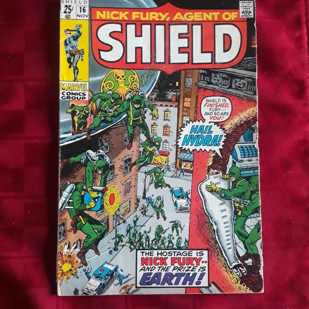 Cover of Nick Fury, Agent of S.H.I.E.L.D. #16