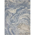 thumbnail image 1 of Amer Rug CRR10576 5 ft. x 7 ft. 6 in. Carrara 1 Hand-Tufted Area Rug - Blue, 1 of 1