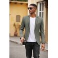 thumbnail image 5 of COOFANDY Mens Blazers and Sport Coats Casual Slim Fit Khaki Suit Blazer Jacket, 5 of 6