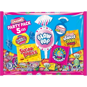 Charms Party Pack Assorted Candy, 80 oz Bag