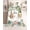 White, variant on 3 Piece Twin Sheet Set Spring Forest Animals Sheets Set for Twin Size Bed, Breathable Soft Microfiber Bed Sheets Cooling Floral Botanical Trees Fitted Sheet Deep Pocket, Pillowcases