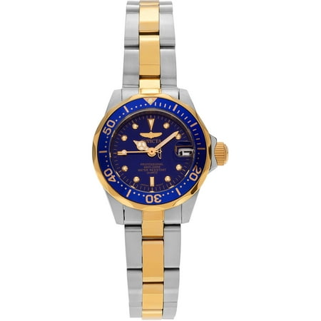 Invicta Women's Stainless Steel 8942 Pro Diver Small Face Dial Dress Watch, Link Bracelet