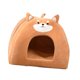 thumbnail image 4 of Cama para Gatos Casa para Gatos Almohada Acolchada Lavable extraíble Suave y cálida, Cama para Mascotas con Fondo Antideslizante Cama Cueva para Gatos S, 4 of 8