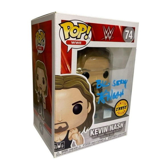 Funko Pop! Kevin Nash #74 Chase Limited Edition WWE Signed Autographed