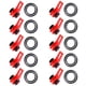 thumbnail image 1 of Anzuelo de pesca Keeper para señuelos de caña de pescar soportes de seguridad rojo 10 piezas FLhrweasw  Nuevo, 1 of 6