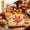 D, variant on YingYouFu 16PC Happy Friendgiving Paper Plates,7In Autumn Pumpkin Maple Leaf Theme Dessert Plate for Cake Pizza Disposable Party Decoration Supplies for Friendsgiving Thanksgiving Party Supplies
