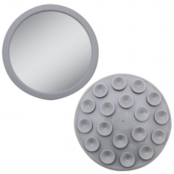 Zadro Products SDD-ZAD-2002 E-Z Grip Spot Mirror - 12x Magnification, Super Grip - Gray