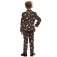 thumbnail image 5 of Whosucclay Horse Pattern, Non-Stretch Polyester Cloth Boys Suit Dual Front Pockets Breathable Boys Outfit for Party Wedding Graduation, 5 of 10