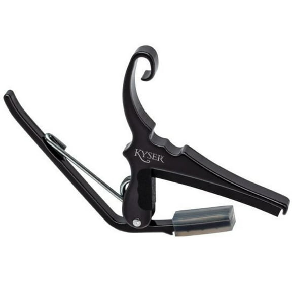 Capo, Kyser 6 Str Black Chrome