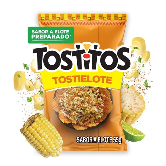 Botana Tostitos tostielote sabor a elote preparado 55 g