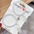 thumbnail image 1 of Sanrio Anime My Melody Kuromi linda pareja de dibujos animados pulsera imán bola mano hombres mujeres regalo niñas Kawaii banda de goma regalos Juguetes Dengxun unisex, 1 of 2