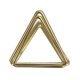 thumbnail image 1 of Portatarjetas Triangulares Metal Creativa Del (dorado) 10 Uds., 1 of 9