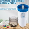 thumbnail image 2 of Compact Electric Pill Crusher Grinder by Pill Mill - Fine Powder Electronic Pulverizer for Small and Large Medications & Vitamin Tablets - Travel-Friendly, Comes with a Brush, 2 of 7