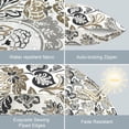 thumbnail image 3 of Outdoor Lumbar Pillow Covers Only Set of 2 Patio Decorative Pillow Cases, Water Repellent Lumbar Cushion Cases for Sofa, Patio Couch Garden Use, 12x20 Inch, Dailey Tan, 3 of 6