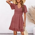 thumbnail image 2 of Summer Beach Dresses for Womens 2025 Plus Size Fashion Casual Sexy Solid Color Camis Sleeveless Dress, 2 of 8